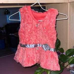 Pink Fuzzy Over Jacket